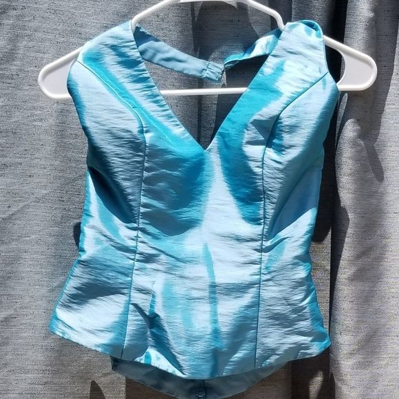 Aqua Two Piece Dress main image 1